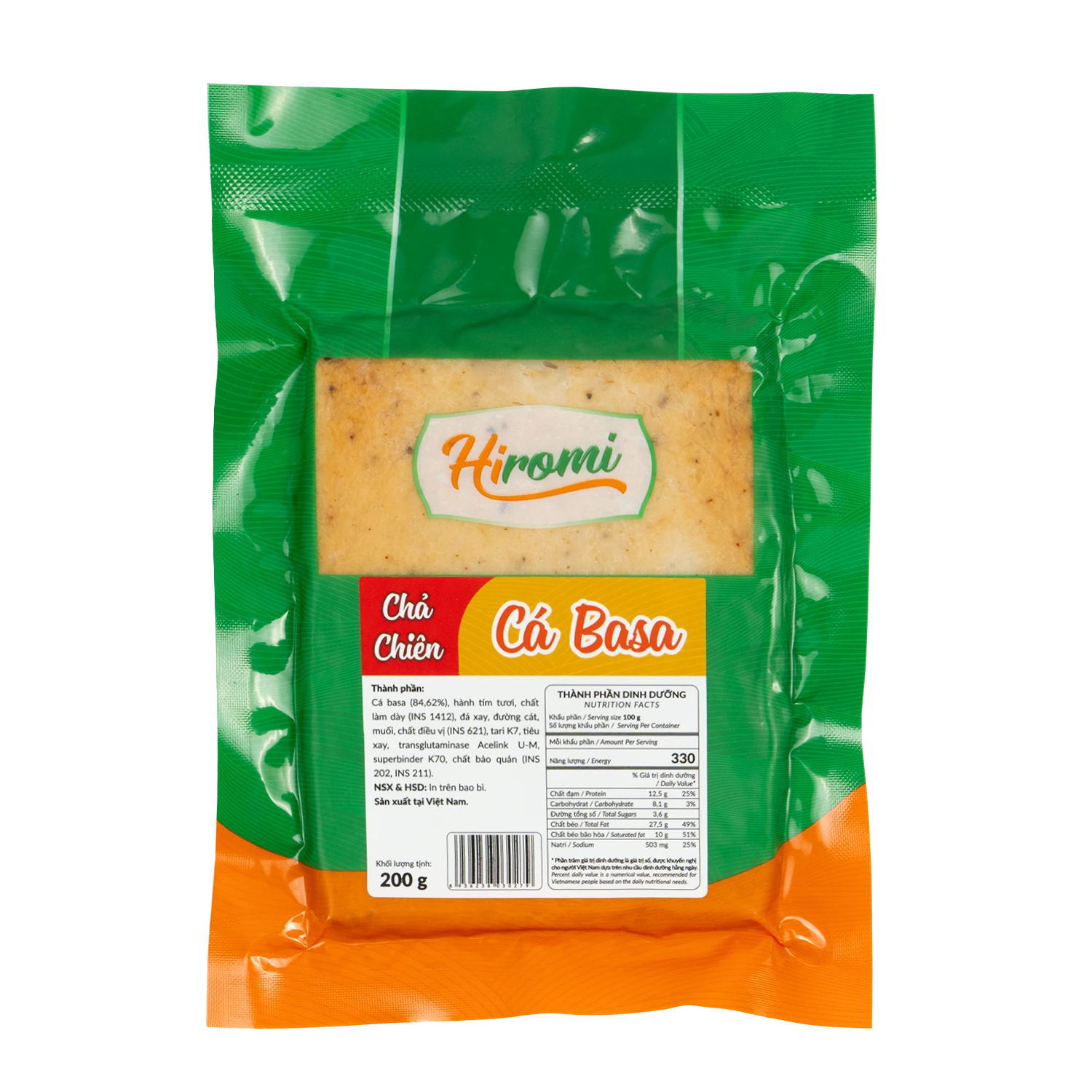 Chả Cá Basa Chiên 200g