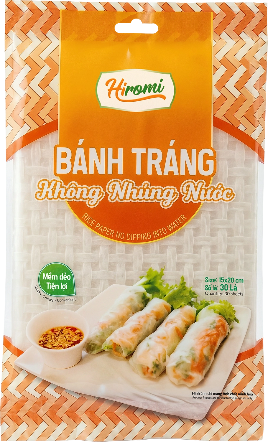Bánh Tráng Vuông 30 Lá