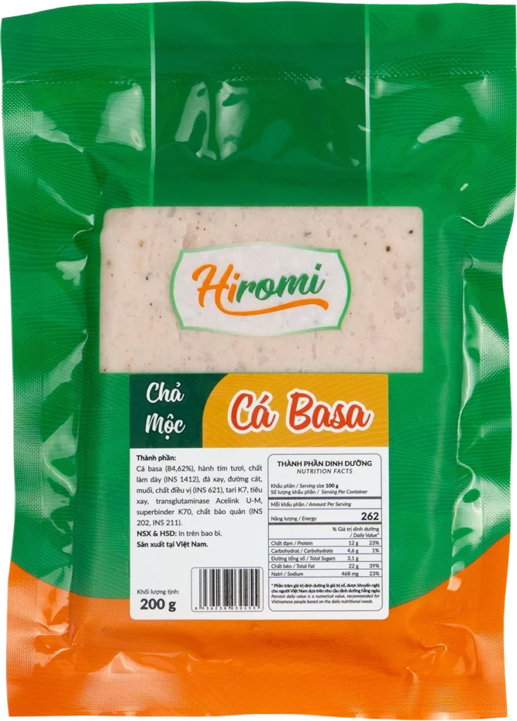 Raw minced basa fish 200g