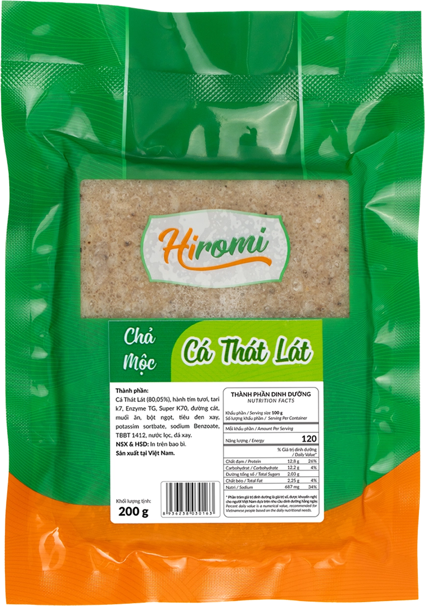 Chả Cá Thác Lác Tươi Mộc 200g
