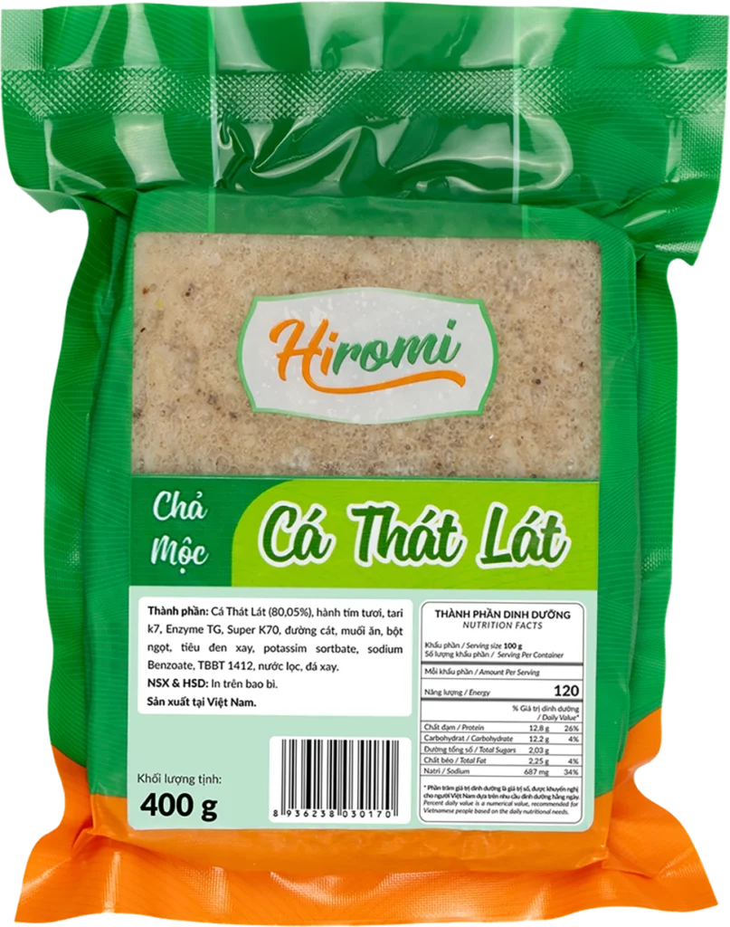 Chả Cá Thác Lác Tươi Mộc 400g