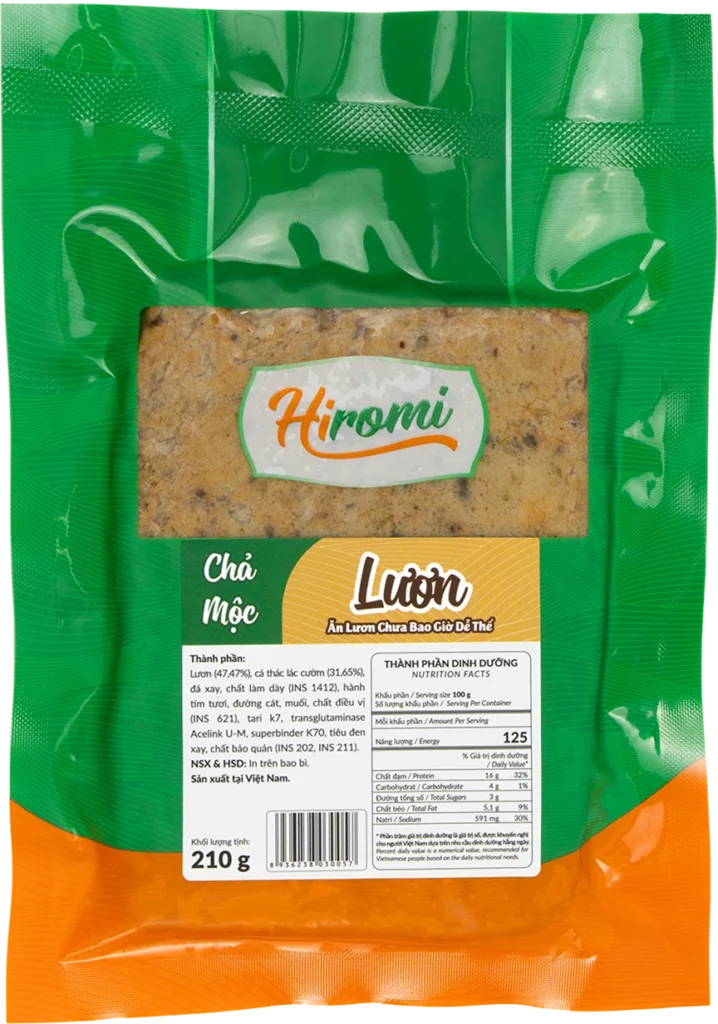 Chả Lươn mộc chưa chế biến 210g
