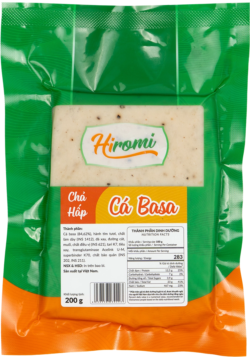 Chả Cá Basa Hấp 200g
