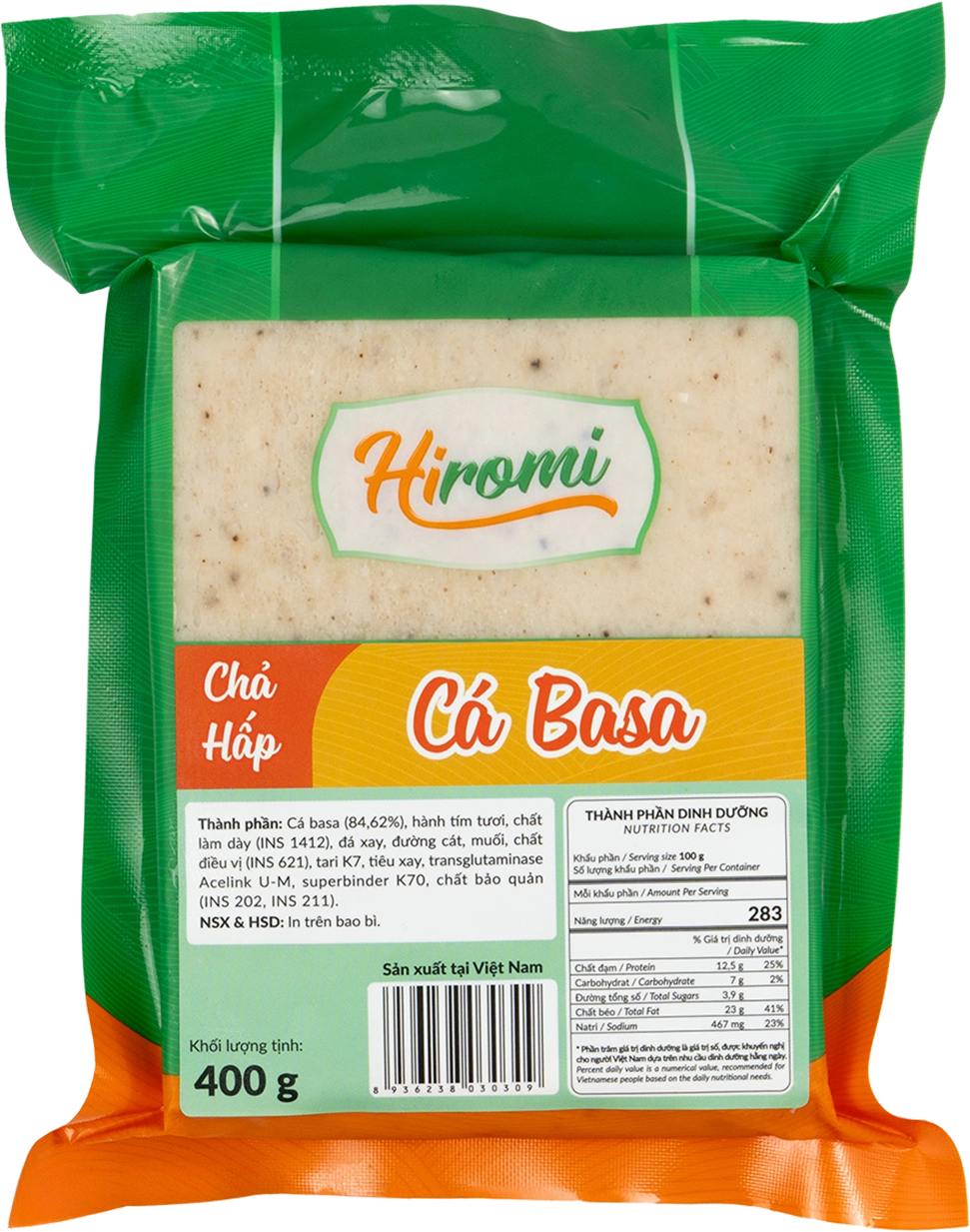 Chả Cá Basa Hấp 400g